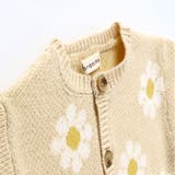 【お花シリーズ】ジャガードカーディガン | ブランシェス | 詳細画像4