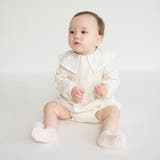 アイボリー | 襟付きカバーオール ベビー ロンパース | ブランシェス