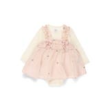 ハート柄刺しゅうカバーオール | ブランシェス | 詳細画像2 