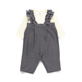 フリルサロペット風カバーオール | ブランシェス | 詳細画像12 