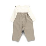 フリルサロペット風カバーオール | ブランシェス | 詳細画像3 