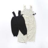 【おそろい】カットジャガードサロペット風カバーオール | ブランシェス | 詳細画像9 