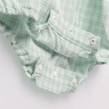 リボン付きチェック柄カバーオール | ブランシェス | 詳細画像10 