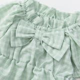 リボン付きチェック柄カバーオール | ブランシェス | 詳細画像8 