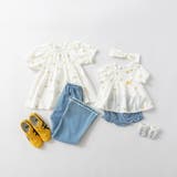 【おそろい】花刺しゅうトップス&ブルマ セット ベビー | ブランシェス | 詳細画像10