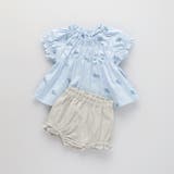 【おそろい】花刺しゅうトップス&ブルマ セット ベビー | ブランシェス | 詳細画像12