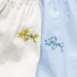 【おそろい】花刺しゅうトップス&ブルマ セット ベビー | ブランシェス | 詳細画像5