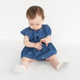 【おそろい】ハート刺しゅうデニムトップス＆ブルマセット | ブランシェス | 詳細画像11 