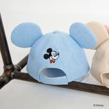 サックス | 【Disney/ディズニー】耳つきダンガリーキャップ | ブランシェス