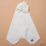 オフホワイト | 【ベビー/ミッフィー/ボリス】フード付きバスローブ | ブランシェス