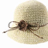 【ベビー】花モチーフ付ペーパーハット | ブランシェス | 詳細画像5 