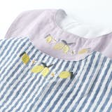 【おそろい】レモン&フラワー総柄刺しゅうスタイ | ブランシェス | 詳細画像4