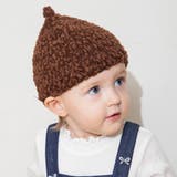 ブラウン | とんがりニット帽 | ブランシェス