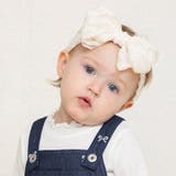 アイボリー | リボンヘアバンド | ブランシェス