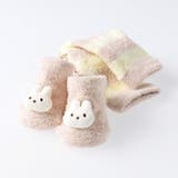 ピンク | 【ベビー】もこもこレッグウォーマー＆ソックスセット | ブランシェス