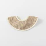 【ベビー】チェック柄まあるいスタイ | ブランシェス | 詳細画像1 