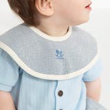 【ベビー】チェック柄まあるいスタイ | ブランシェス | 詳細画像4 