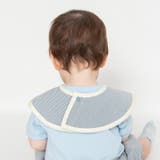 【ベビー】チェック柄まあるいスタイ | ブランシェス | 詳細画像5 