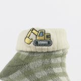 【ベビー】ショベルカー刺繍 足型ソックス 靴下 | ブランシェス | 詳細画像7