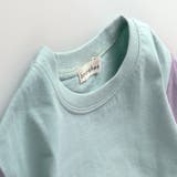【袖カラー / バックロゴ】半袖Tシャツ 子供服 キッズ | BRANSHES | 詳細画像28 