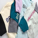 【袖カラー / バックロゴ】半袖Tシャツ 子供服 キッズ | BRANSHES | 詳細画像8 