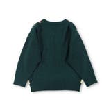 【洗濯機で洗える】タータンチェック柄ウォッシャブルニット 子供服 キッズ | BRANSHES | 詳細画像3
