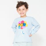 サックス | 【シリーズ】サーカスモチーフ長袖Tシャツ ロンT 子供服 キッズ | ブランシェス