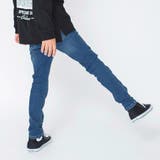 ブルー | 【プレミアムストレッチ】デニムロングパンツ 子供服 キッズ | ブランシェス