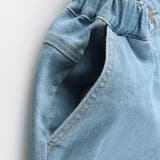ガーデナーテーパードデニムパンツ 子供服 キッズ | ブランシェス | 詳細画像8 