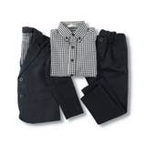 【特典付き】キメ服3点セット(BOYS ネイビーロングパンツ) 子供服 キッズ | ブランシェス | 詳細画像3