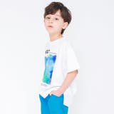オフホワイト | 水彩グラフィック半袖Tシャツ 子供服 キッズ | ブランシェス