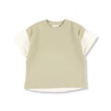 重ね着風鹿の子半袖Tシャツ 子供服 キッズ | ブランシェス | 詳細画像2 