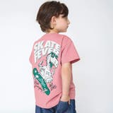ピンク | 【bコレ / 綿100％】グラフィック半袖Tシャツ 子供服 キッズ | BRANSHES