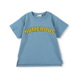 サックス | 【bコレ / 綿100%】グラフィック半袖Tシャツ 子供服 キッズ | ブランシェス