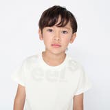 アイボリー | 【ロイヤルコットン】FEELSロゴ半袖Tシャツ 子供服 キッズ | ブランシェス