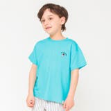 ライトグリーン | 【接触冷感アイスT】ワンポイント刺繍半袖Tシャツ 子供服 キッズ | ブランシェス