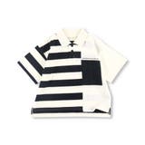 【ロイヤルコットン100%】ボーダー半袖ポロシャツ 子供服 キッズ | ブランシェス | 詳細画像2