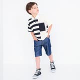 【ロイヤルコットン100%】ボーダー半袖ポロシャツ 子供服 キッズ | ブランシェス | 詳細画像3