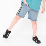 ブルー | 【サイドライン入り】ハーフパンツ 子供服 キッズ | ブランシェス