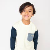 ミックス | 【デニムポケット】長袖Tシャツ ロンT | ブランシェス