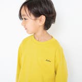 カラシ | ワンポイント刺繍長袖Tシャツ ロンT | ブランシェス