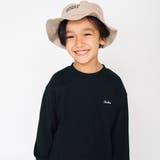 ブラック | ワンポイント刺繍長袖Tシャツ ロンT | ブランシェス