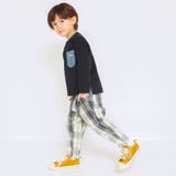 アイボリー | 【ガーデナー】チェック柄テーパードパンツ | ブランシェス