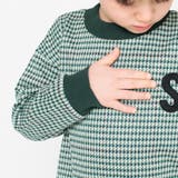 チェックジャガード長袖Tシャツ | ブランシェス | 詳細画像8 