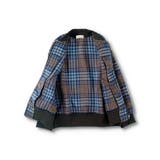 【お揃い】シャギーチェック柄ボンバージャケット | ブランシェス | 詳細画像10 