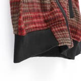 【お揃い】シャギーチェック柄ボンバージャケット | ブランシェス | 詳細画像19 