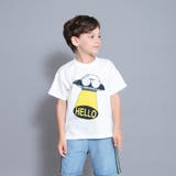 【Dear Planet】吸水速乾／かくれんぼUMA 半袖Tシャツ/ギミックT | ブランシェス | 詳細画像3 