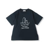 22:ネイビーブルー | 【bコレ】グラフィック半袖Tシャツ 子供服 キッズ | ブランシェス