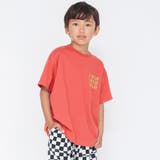35:オレンジ | 【bコレ】グラフィック半袖Tシャツ 子供服 キッズ | ブランシェス