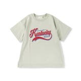 79:ライトグレー | 【bコレ】グラフィック半袖Tシャツ 子供服 キッズ | ブランシェス